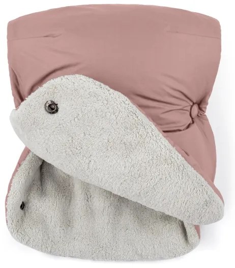 PETITE&MARS - SET Coprigambe 3in1 JIBOT + cuffie per passeggino JASIE rosa