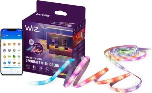 WiZ - Striscia LED RGBIC dimmerabile 4m LED/10,2W/5V 2700-6500K Wi-Fi