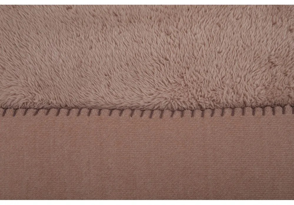 Coperta marrone in micropile 150x200 cm Tomo – Tiseco Home Studio