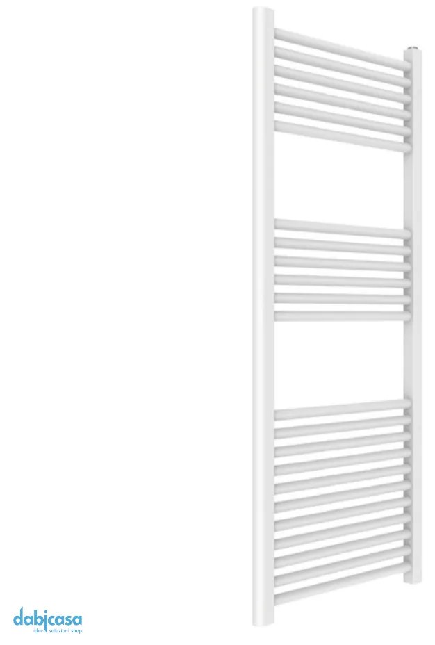 Ercos Scaldasalviette Idraulico "Opera" Dritto Bianco 1200x500 Interasse 45