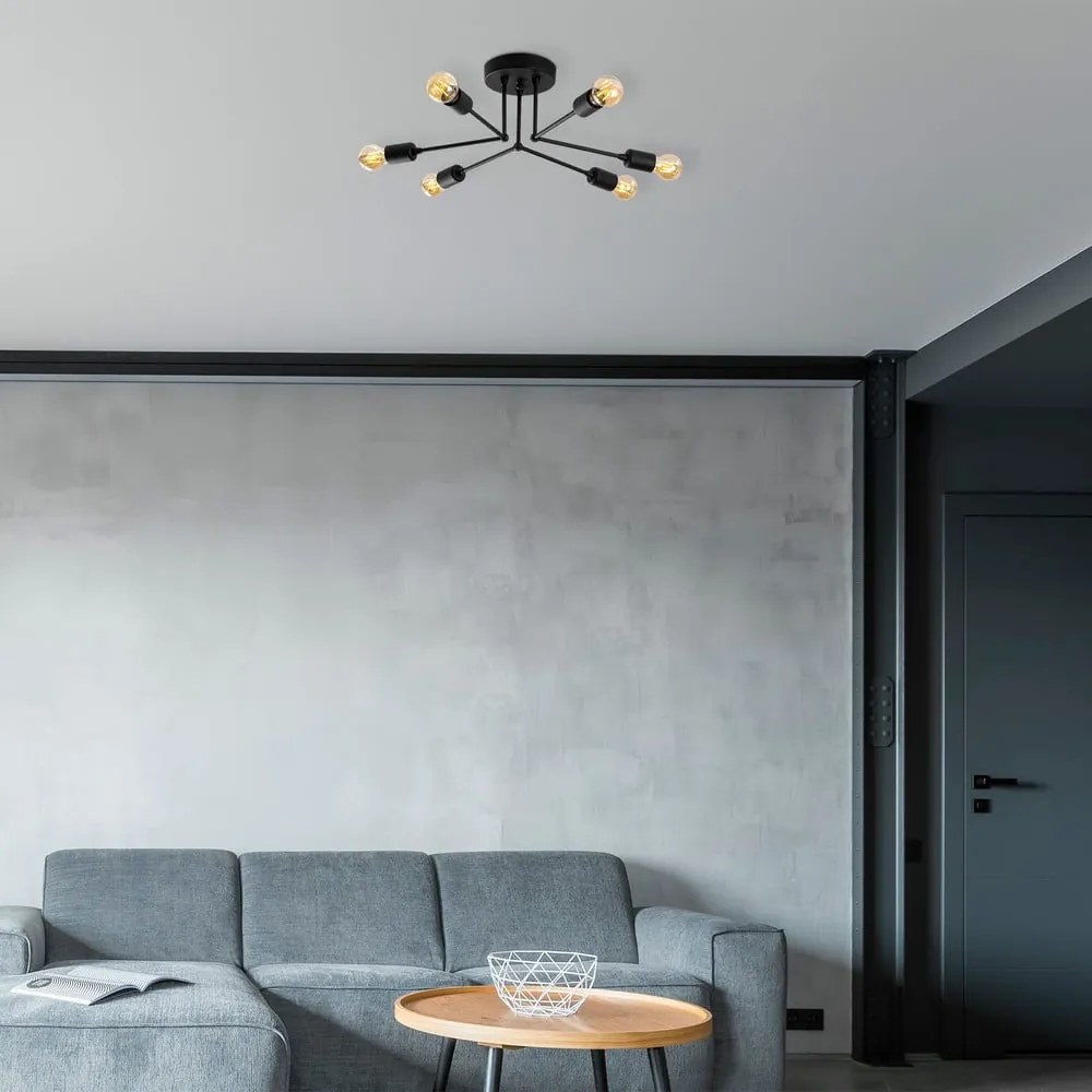 Plafoniera nera Sparrow – Opviq lights