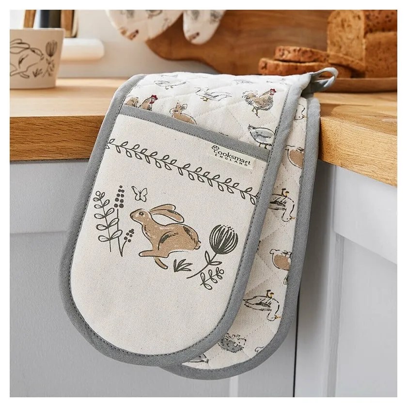 Presina in cotone doppio Country Animals - Cooksmart ®