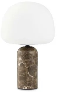 Kin Lampada da Tavolo H33 Brown Marble - Northern