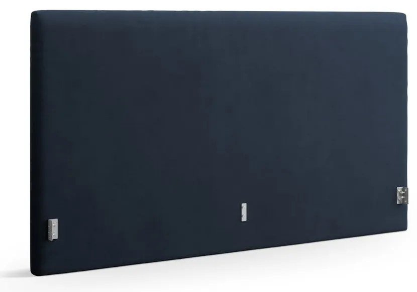 Testiera blu scuro in imbottito 170,5x100 cm Remo – Micadoni