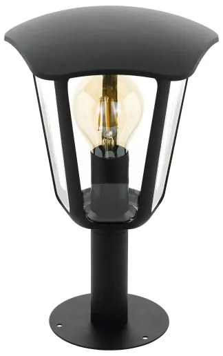 Eglo 98122 - Lampada da esterno MONREALE 1xE27/60W/230V IP44 altezza 335 nero