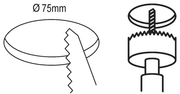 Eglo 99202 - Lampada da incasso per bagno LED FUEVA 5 LED/2,7W/230V IP44