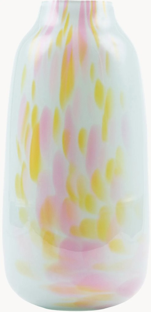 Vaso in vetro soffiato Meadows, alt. 26 cm