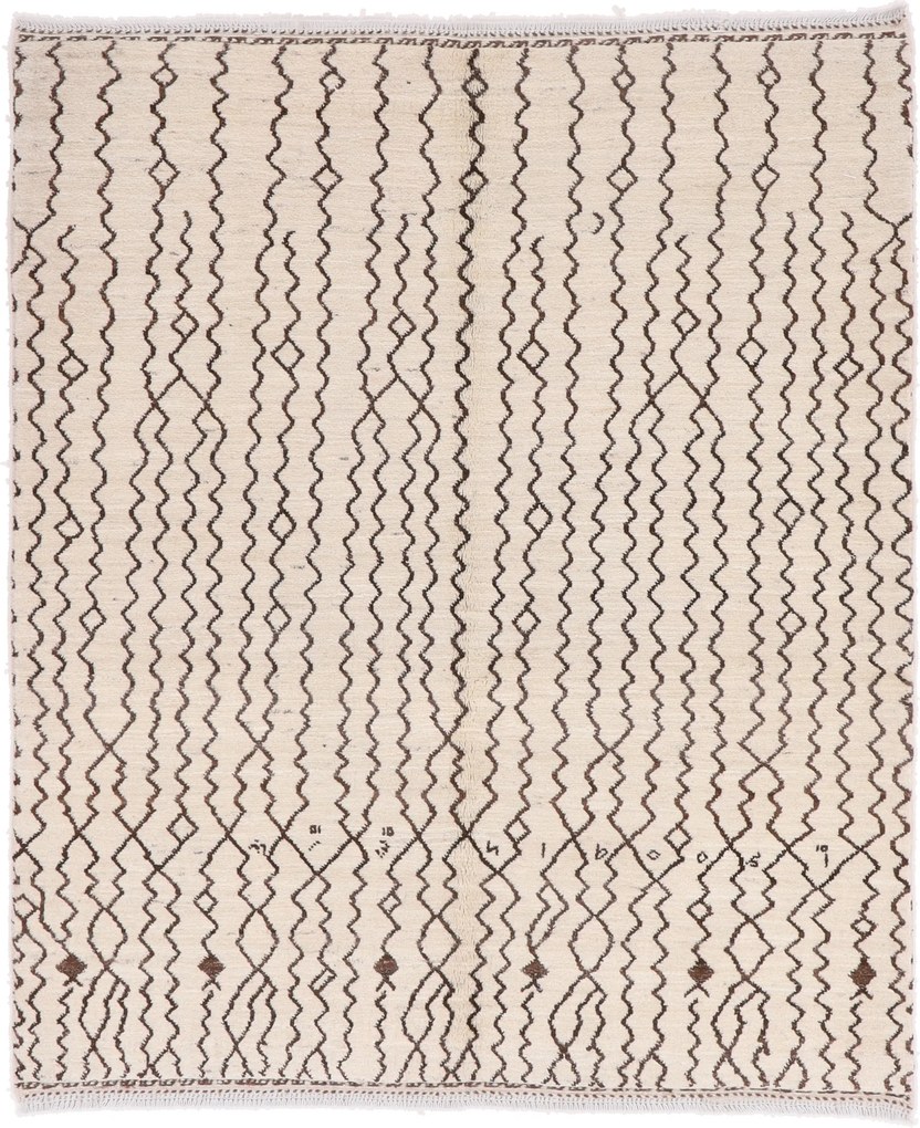 Berber Tappeto orientale 190 x 160 (Afghanistan) Annodato A Mano