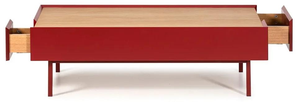 Tavolino rosso scuro Arista - Teulat