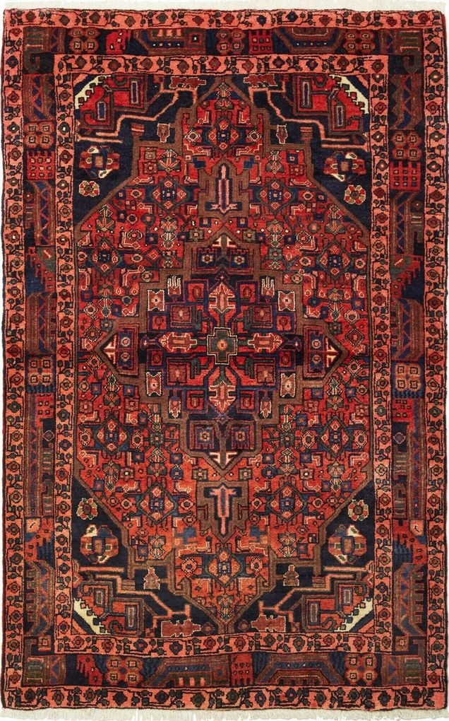 Hamedan Tappeto 170x110 (Iran) Annodato A Mano