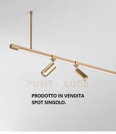 Spot ip65 led 9w 3000k 702lm oro d.4,5cm l.11,5cm outy