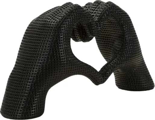 Scultura Lover Black Cm 25X7,5X13,5