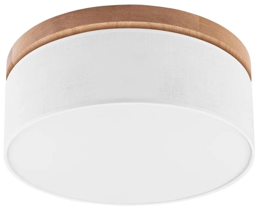 Brilagi - LED Plafoniera BELLADONNA 2xE27/15W/230V diametro 40 cm bianco/quercia