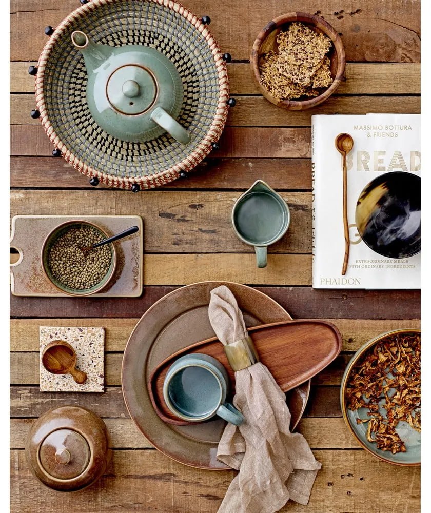 Tazza in gres verde, 350 ml Pixie - Bloomingville
