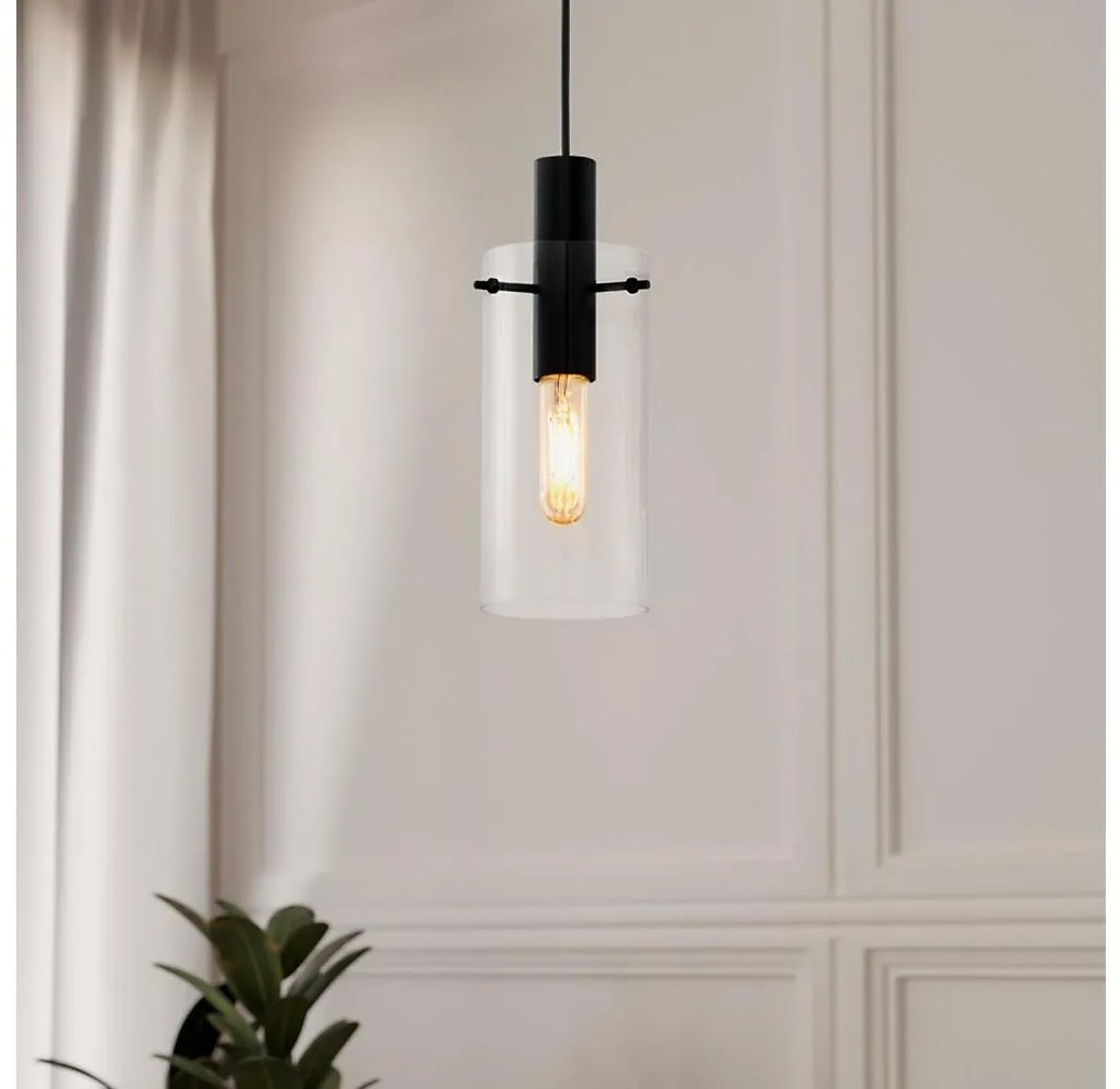 Eglo 97366 - Lampadario a sospensione con filo MONTEFINO 1xE27/60W/230V