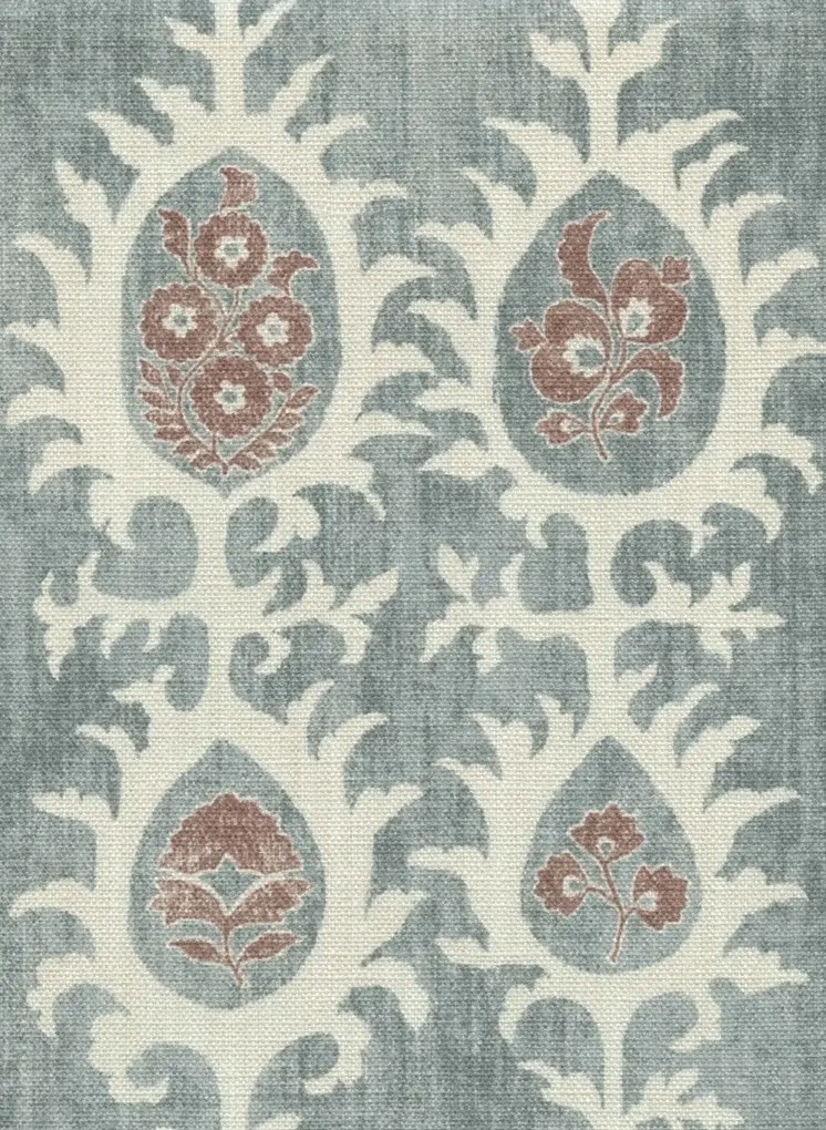 Lewis & Wood Carta da parati Tribal - Monsoon Blue