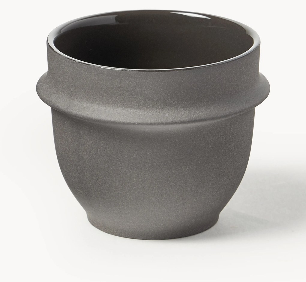 Tazze da caffè porcellana con smalto reattivo Dune 2 pz