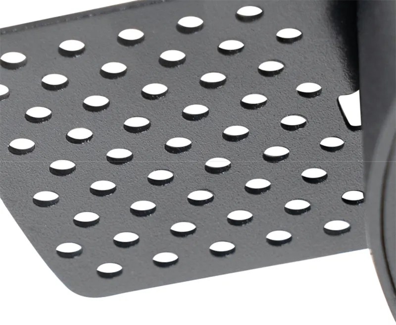 Set di 6 faretti da incasso moderni neri GU10 AR70 rotondi senza bordi - Oneon