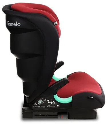 Lionelo - Seggiolino auto NEAL i-Size 100-150 cm Rosso bordeaux