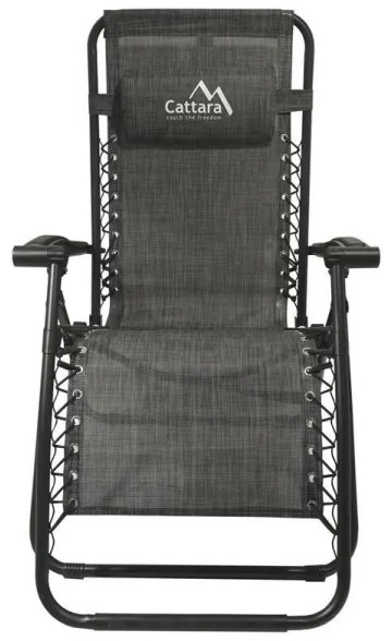 Sedia pieghevole regolabile antracite