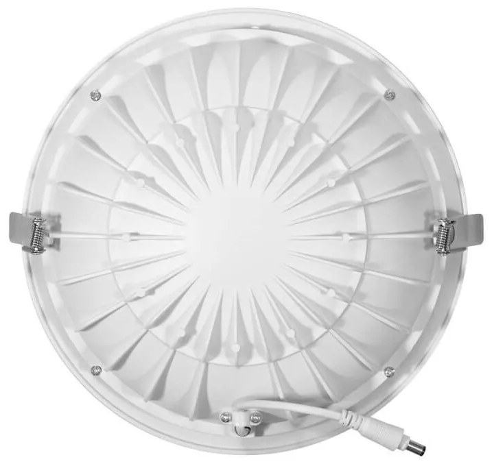 Faro LED da incasso Rotondo Luce INDIRETTA 24W Foro Ø200mm Colore Bianco Caldo 3.000K