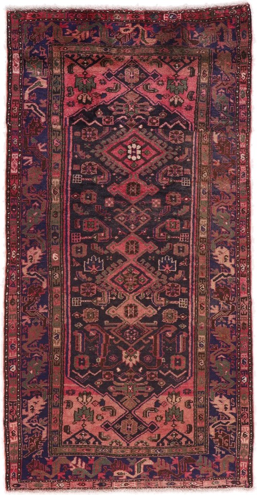 Hamedan Tappeto persiano 120 x 220 (Iran) Annodato A Mano