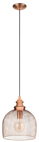 Eglo 49738 - Lampada a sospensione STRAITON 1xE27/60W