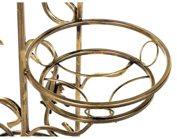 Portafiori 90x65 cm oro