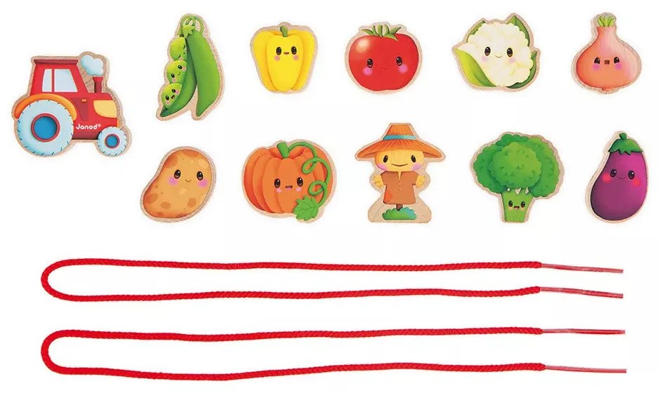 Perline da infilare - Orto