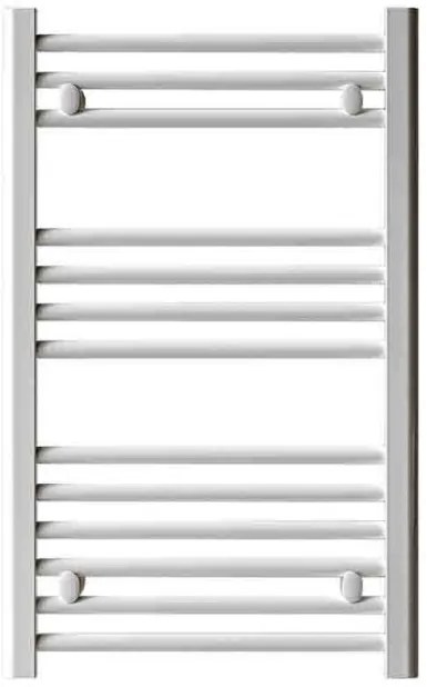 Termoarredo bianco Lazzarini 803x550 mm interasse 50 cm in acciaio