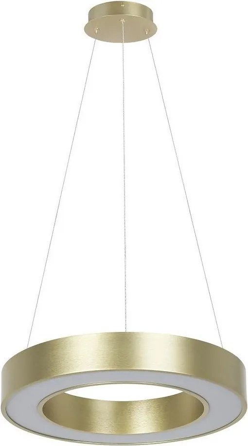 Lampada a sospensione LED su cavo UNION LED/40W/230V 3000/4000/6500K Ø 40 cm dorata