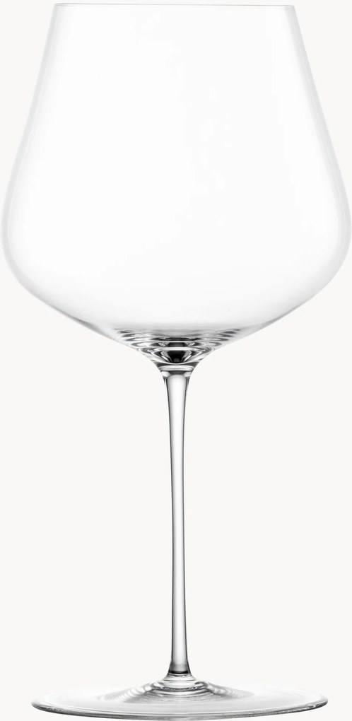 Set di 2 bicchieri da vino rosso in vetro soffiato Kolibri