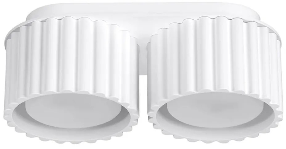 Sollux SL.1783 - Faretto AURA 2xGX53/10W/230V, bianco