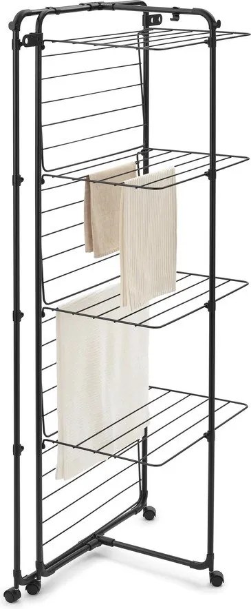Stendino nero opaco 30 m HangOn Tower – Brabantia