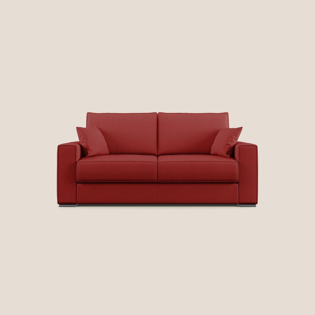 Dream Divano letto moderno dai morbidi cuscini in tessuto smacchiabile T05