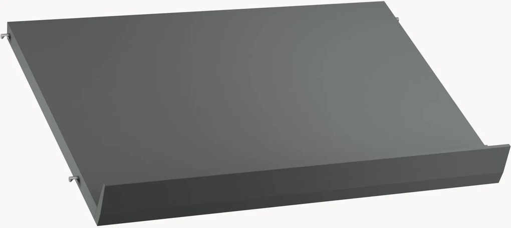 Ripiano portariviste String System, larg. 58 x prof. 30 cm