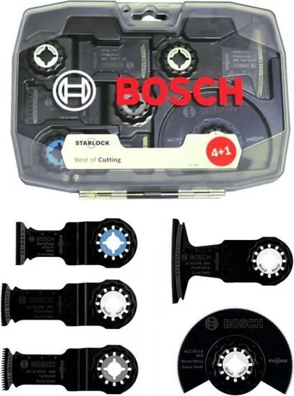 Bosch - Confezione da 5 lame oscillanti per utensili starlock Best for cut 2608664131