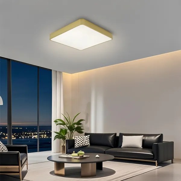 Brilagi - Plafoniera LED POOL LED/36W/230V 3000/4000/6000K 40x40 cm dorata