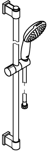 GROHE 26953001 - Set doccia VITALIO START 110 900 mm cromo lucido