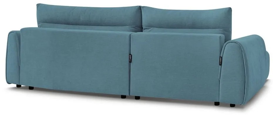 Divano angolare blu Aden – Bobochic Paris