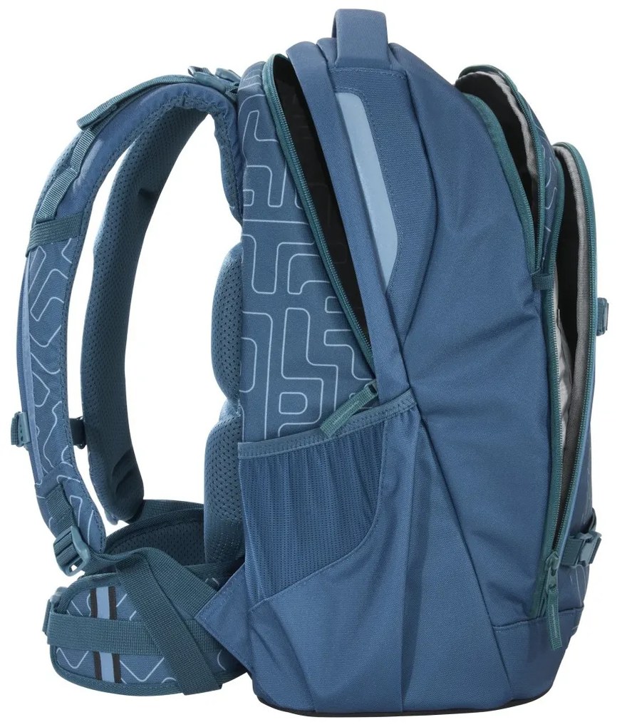 Zaino scuola coocazoo EVERY, Blue Maze