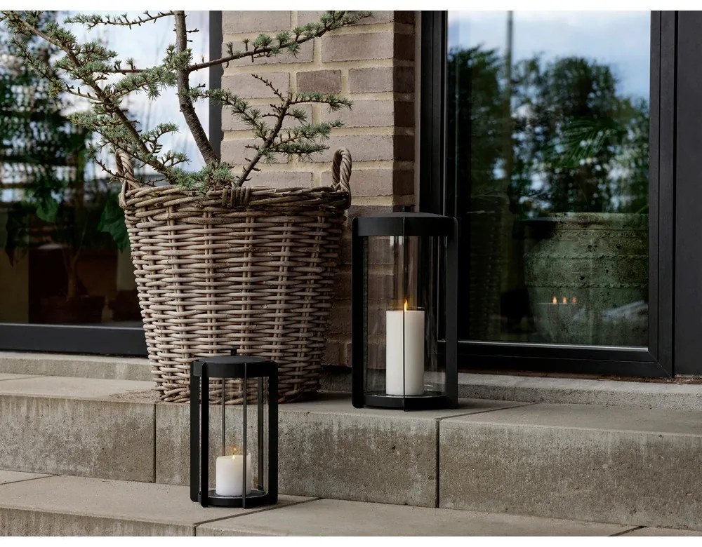 Lanterna LED nera su USB (altezza 35 cm) Firefly - Zone