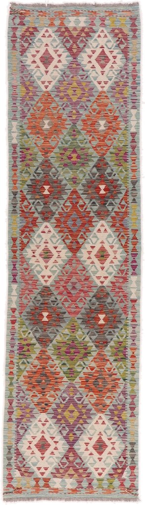 Kilim Tappeto orientale 80x300 (Afghanistan) Tessuto A Mano