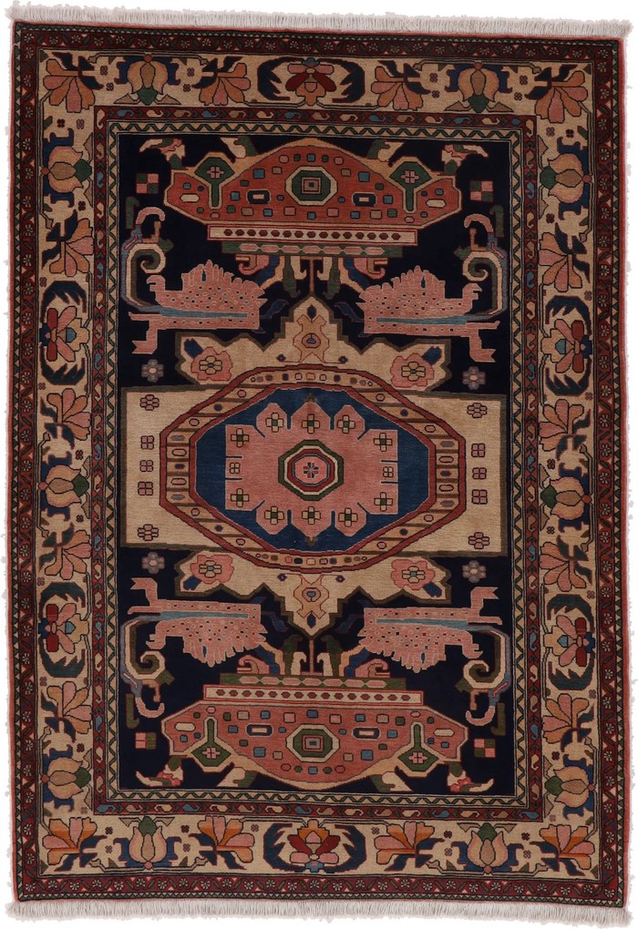 Tappeto 210x150 (Iran) Annodato A Mano