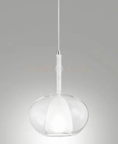 3787-50-241 edison vetro trasparente d.22cm completo di cavo x kit...