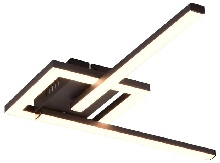 Plafoniera LED nera 16x54 cm Viale - Trio