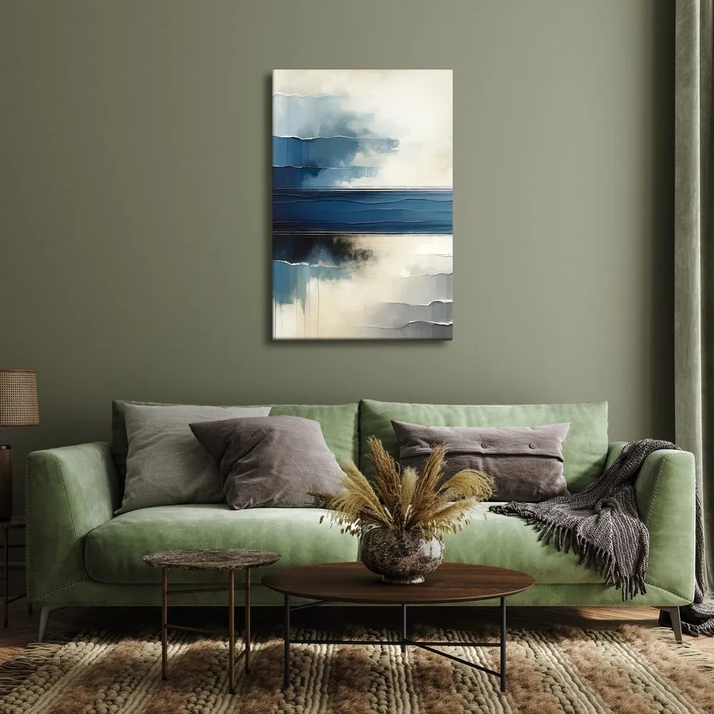 Quadro su tela – Armonia di colori tra cielo e acqua