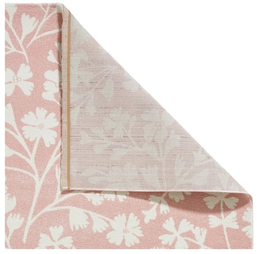 Tappeto in rosa chiaro 160x230 cm Grace Floral – Catherine Lansfield