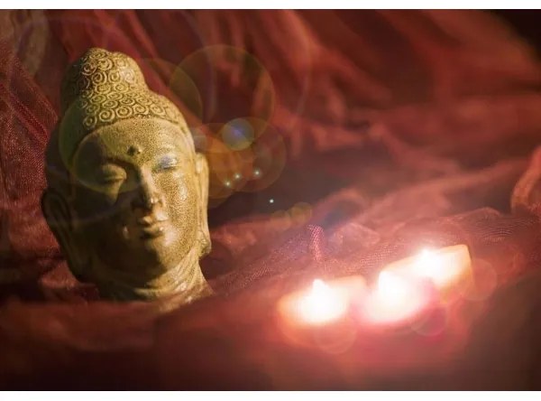 Eglo 75039 - Illuminazione a LED Quadro decorativo BUDDHA 3xLED/0,02W/2xAA 30x45 cm