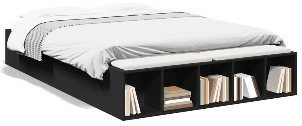 Giroletto Nero 140x190 Cm İn Legno Multistrato /